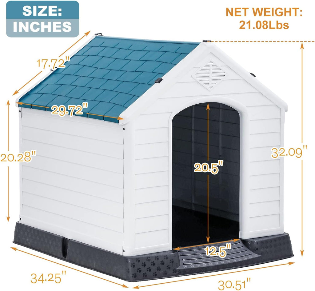 large dog house,outdoor dog kennel,insulated dog house pet on a desk or shelf