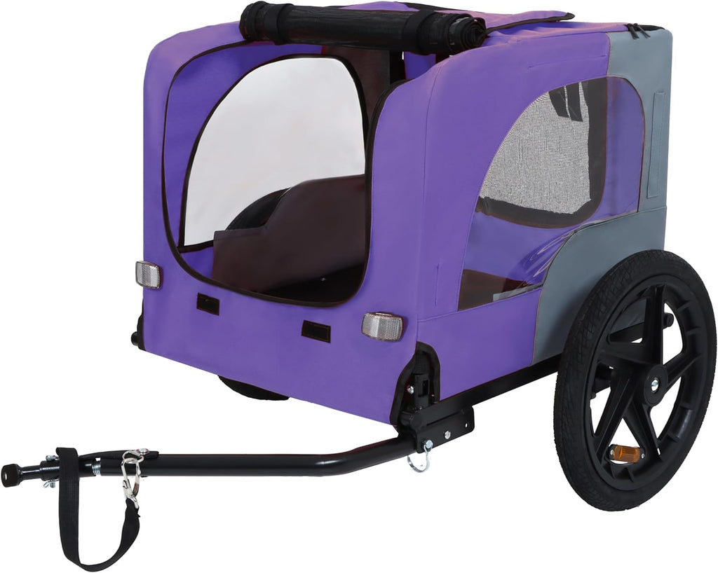 heavy duty dog bike trailer with 16" all-terrain on a desk or shelf