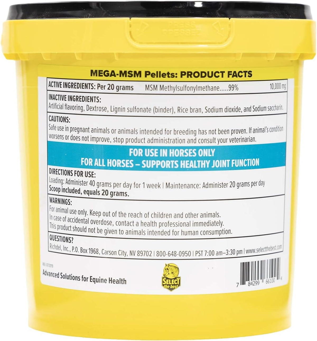 select the best mega-msm pellets 10 lb shown in use