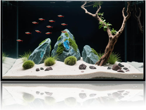 10 gallon glass fish tank, aquarium fish bowl, main product view