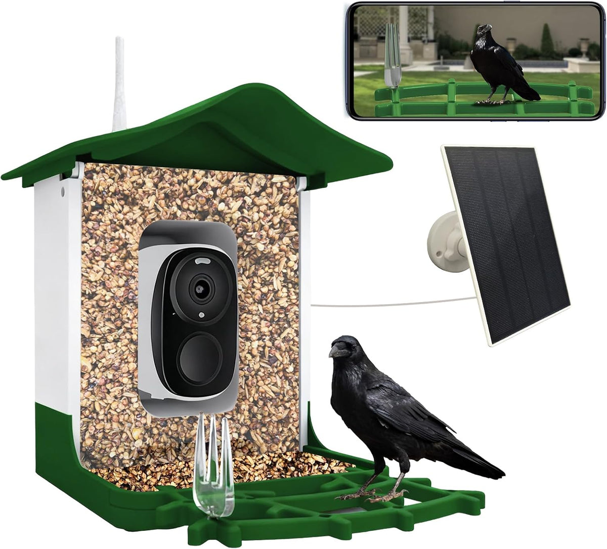smart bird feeder with camera,2.1l-with camera with ai, main product view