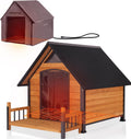 aivituvin heated outdoor dog house with adjustable heating, main product view