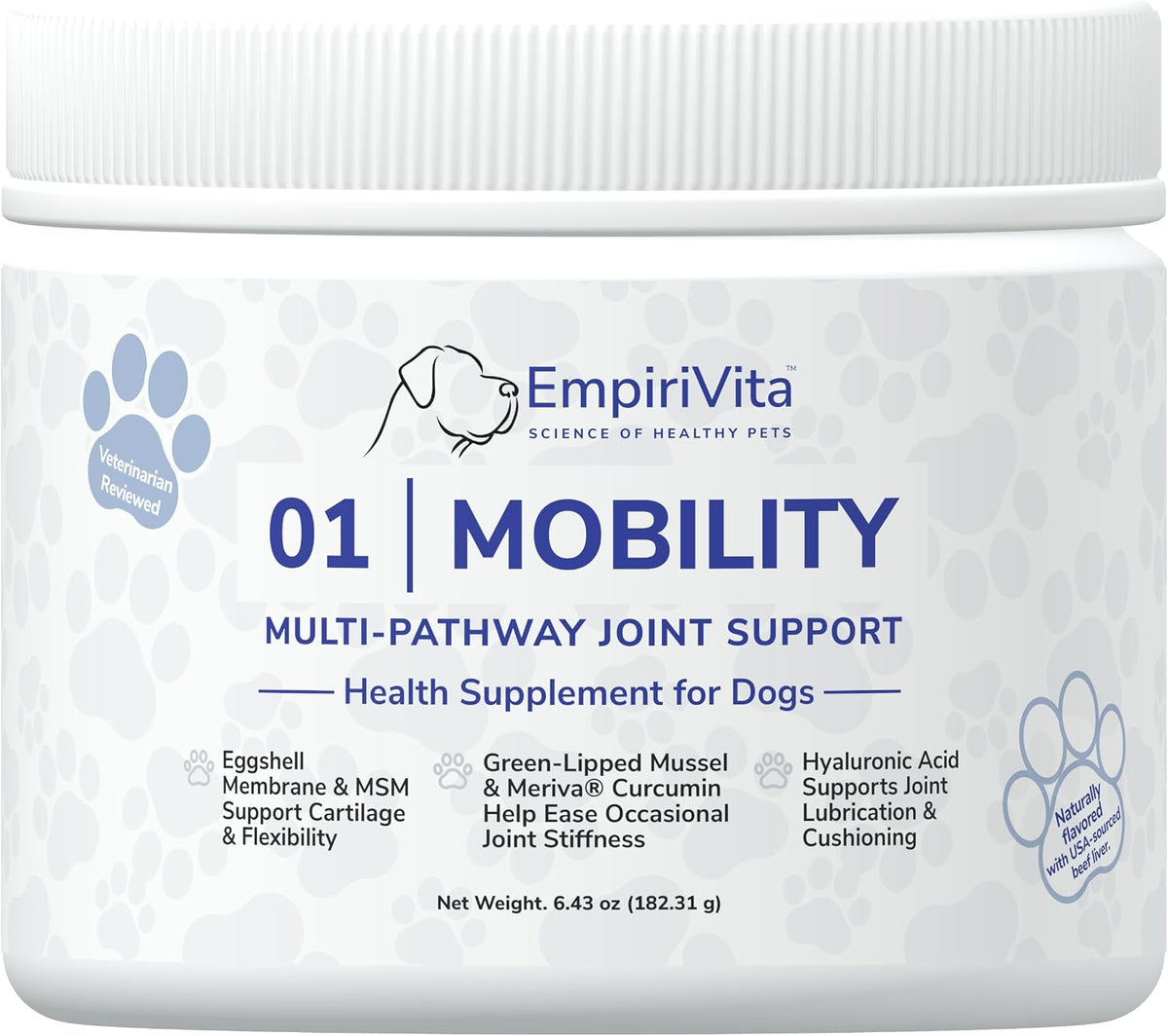dog hip and joint powder, green lipped mussel, main product view