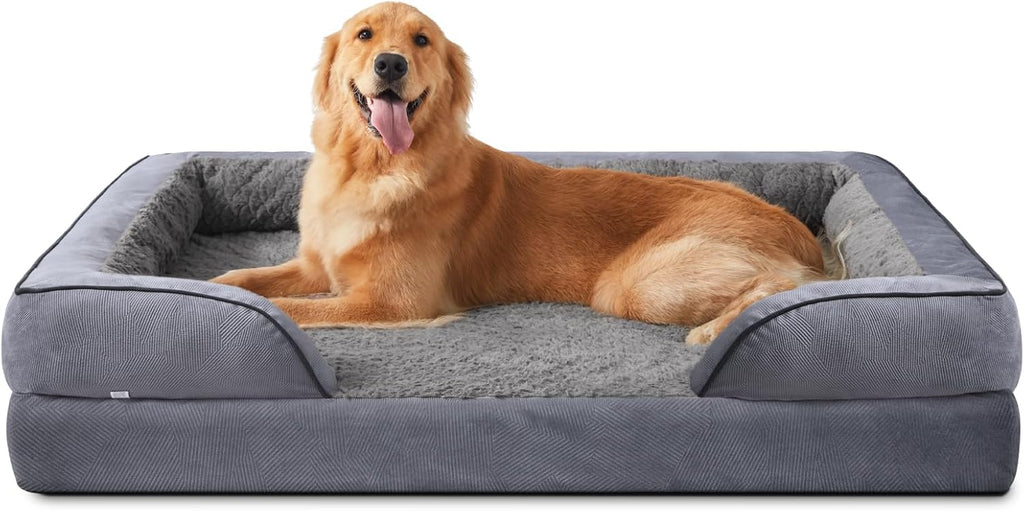 invenho orthopedic dog beds large sized, xl washable, main product view