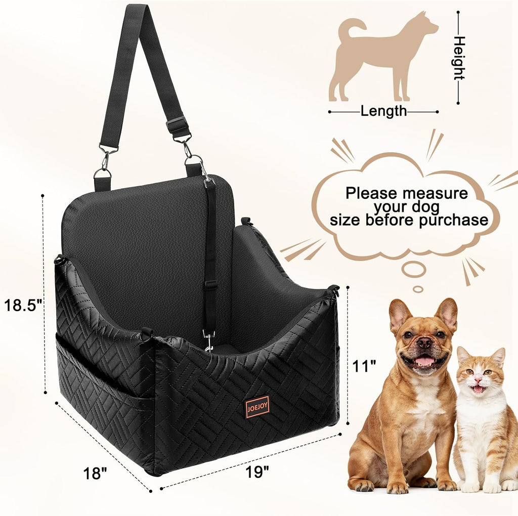 joejoy dog car seats for small medium dogs on a desk or shelf