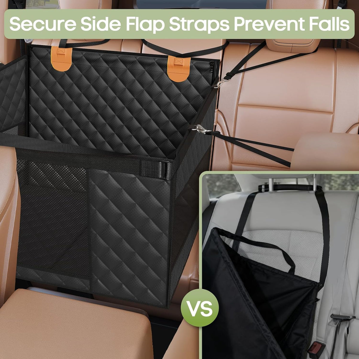 dog car seat for large medium dogs, hard, view 9