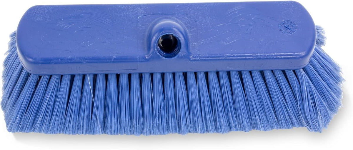 sparta 41278ec14 flo-thru plastic wall scrub brush, equipment showing dimensions