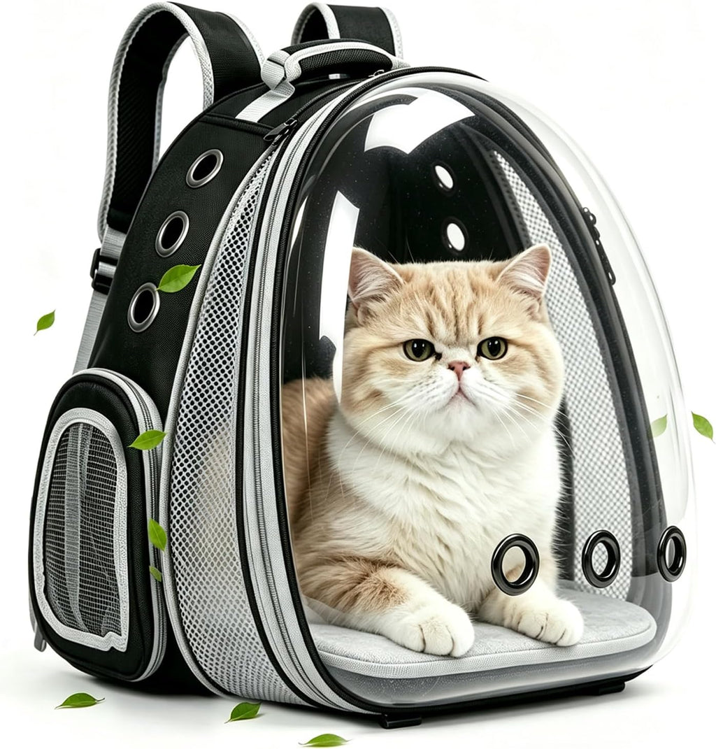 expandable pet backpack 14"×15"×16.5" cats dogs carrier bag, main product view