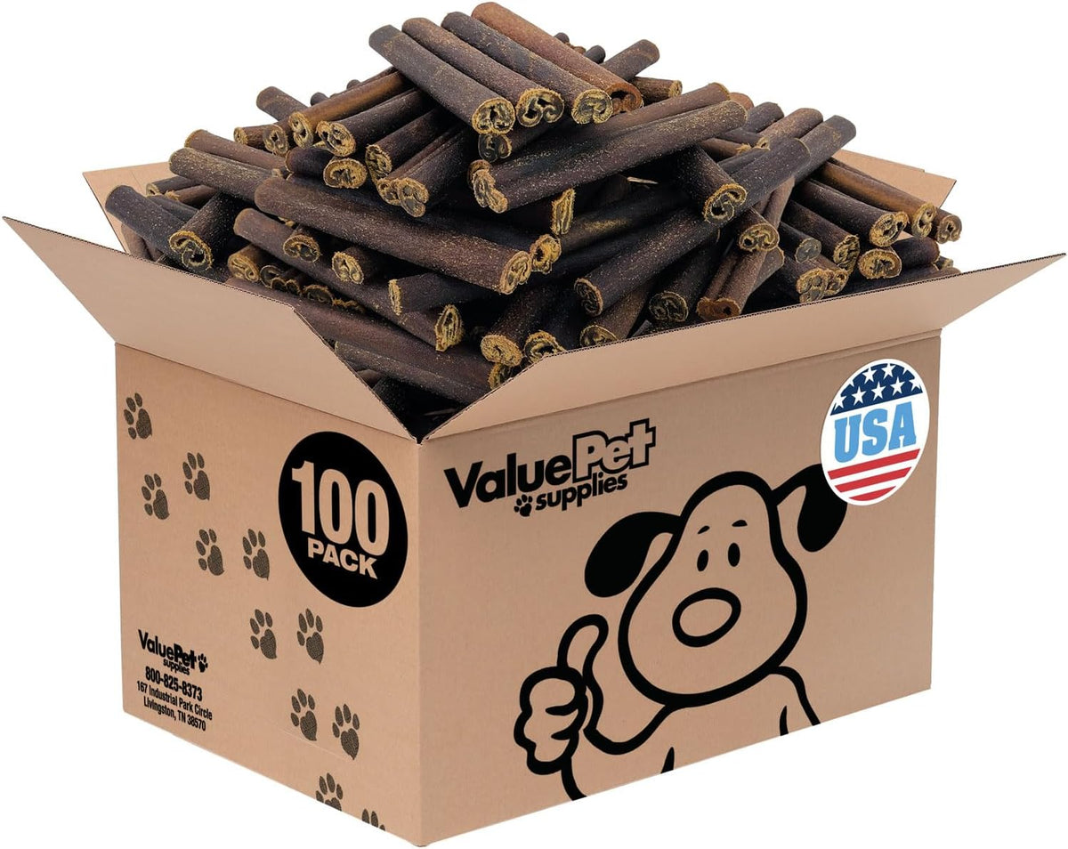 valuebull usa beef collagen sticks for dogs, 6, main product view