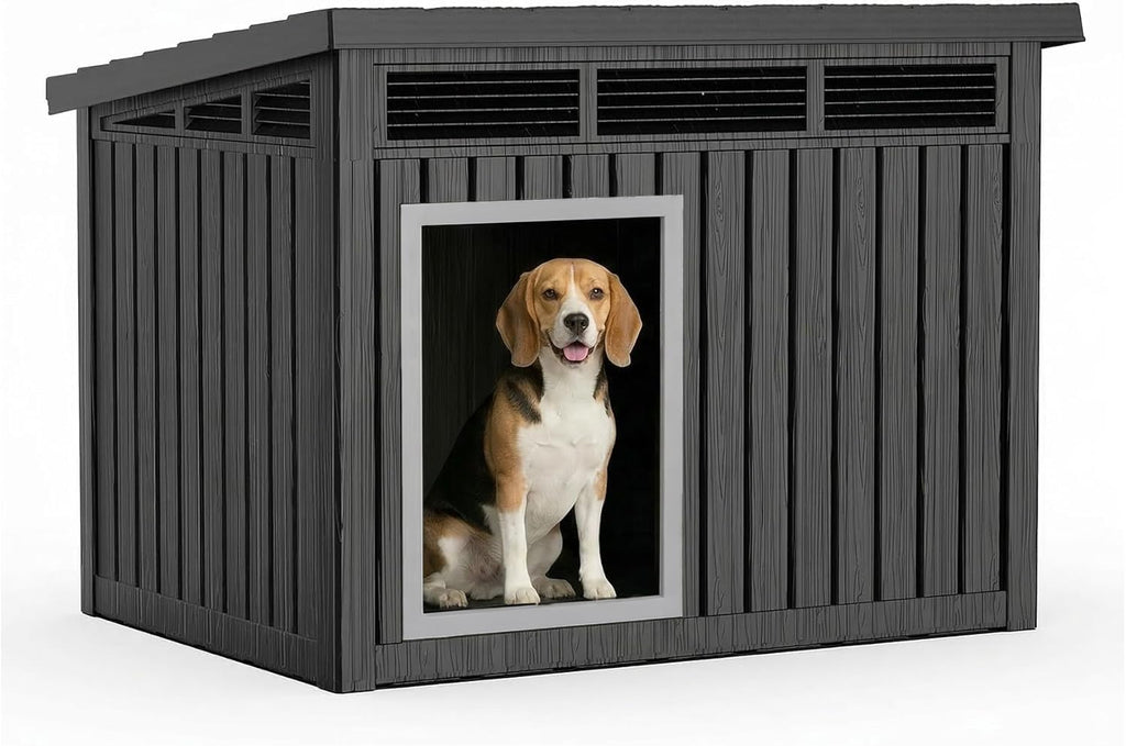 vixzen dog house outdoor & indoor, medium size, main product view