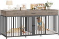 hostack double dog crate, 71" w indoor dog, main product view