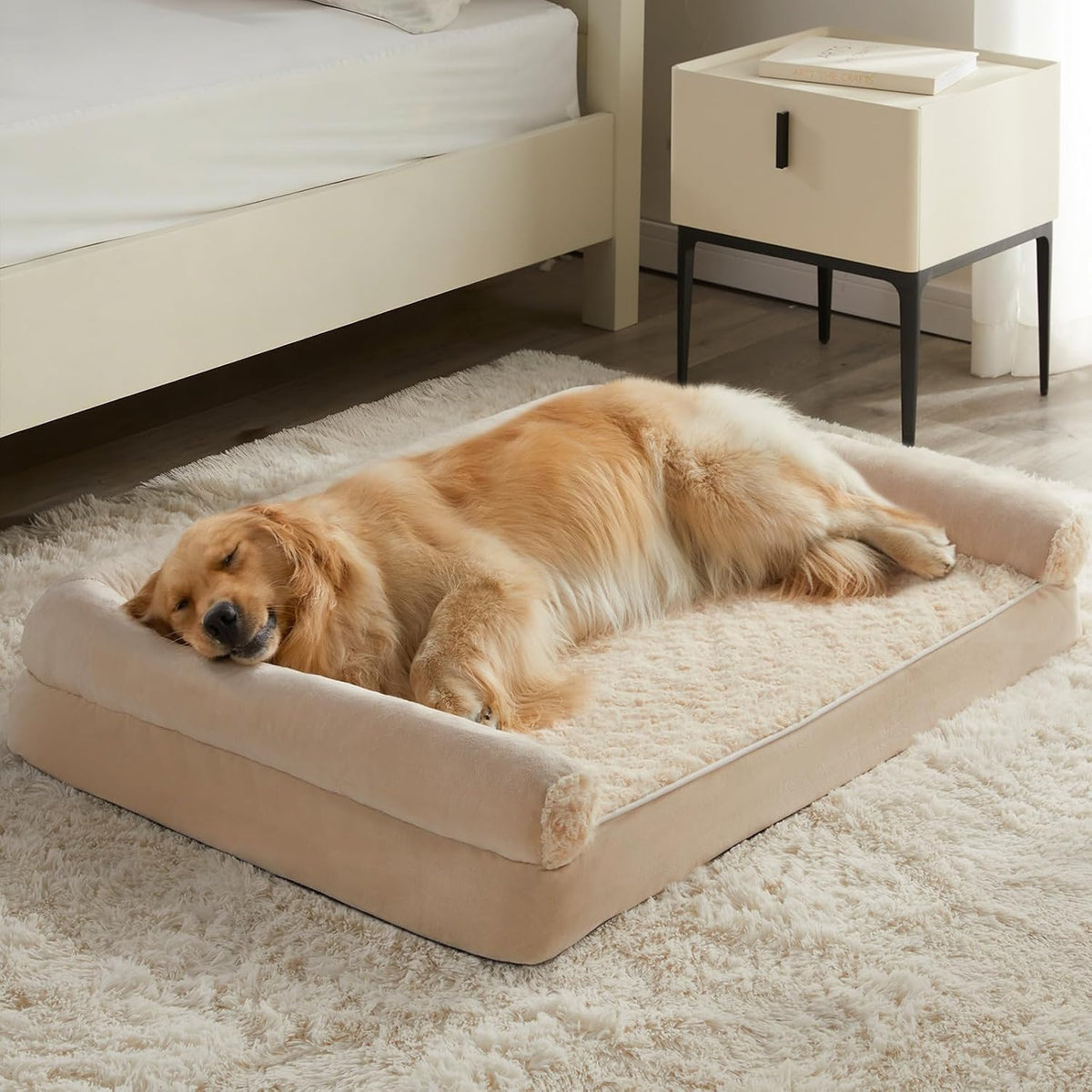 bfpethome orthopedic washable large dog bed for senior, main product view