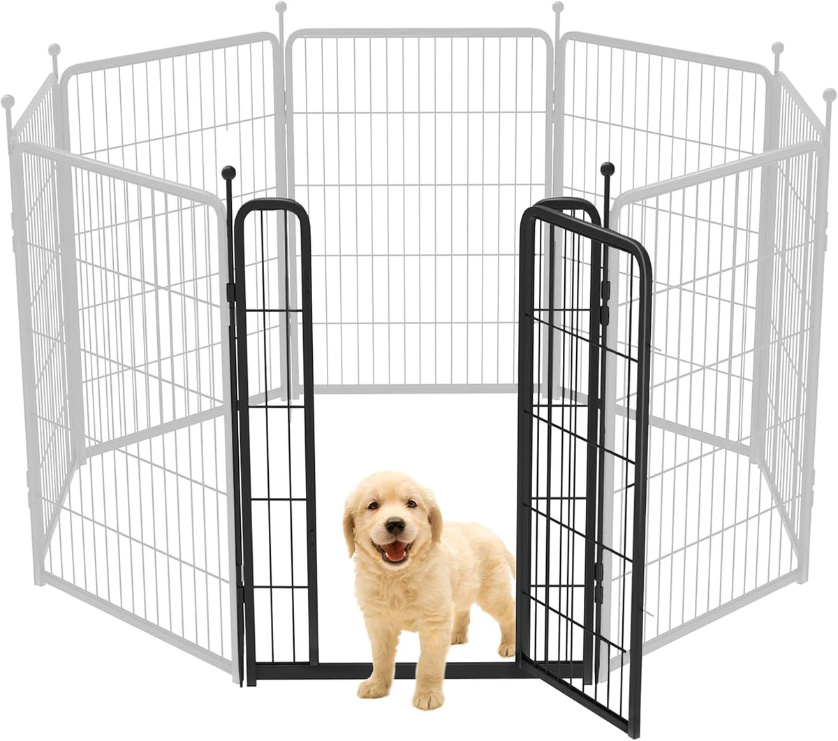 fxw add-on gate panel for outdoor dog playpen, main product view