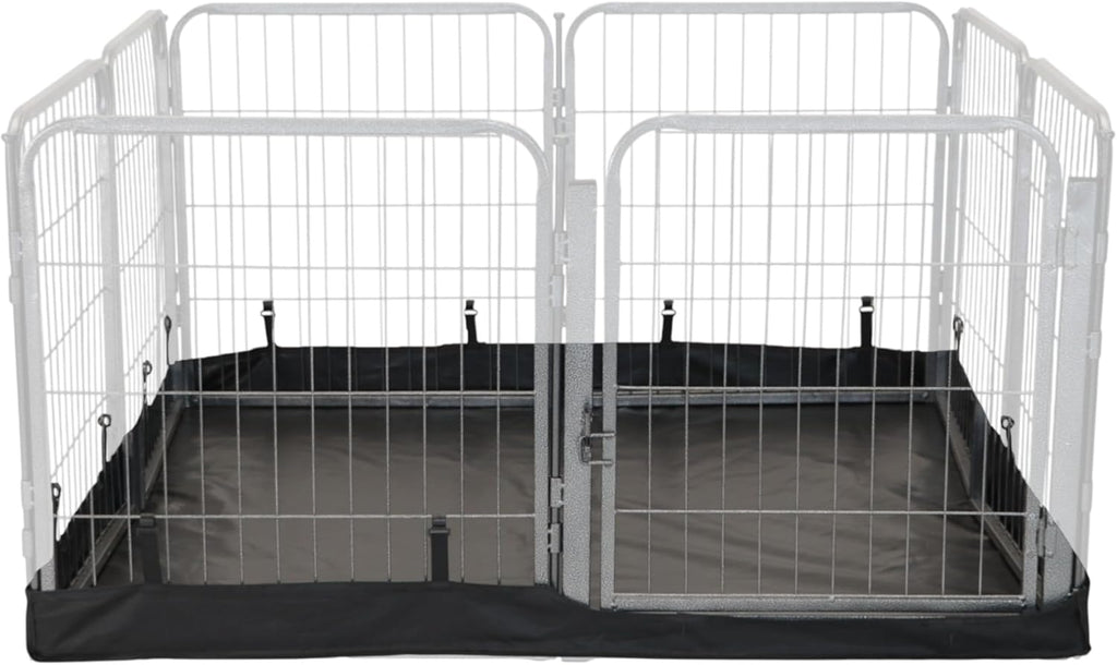 dog playpen w/square bottom floor cover - 32 showing dimensions