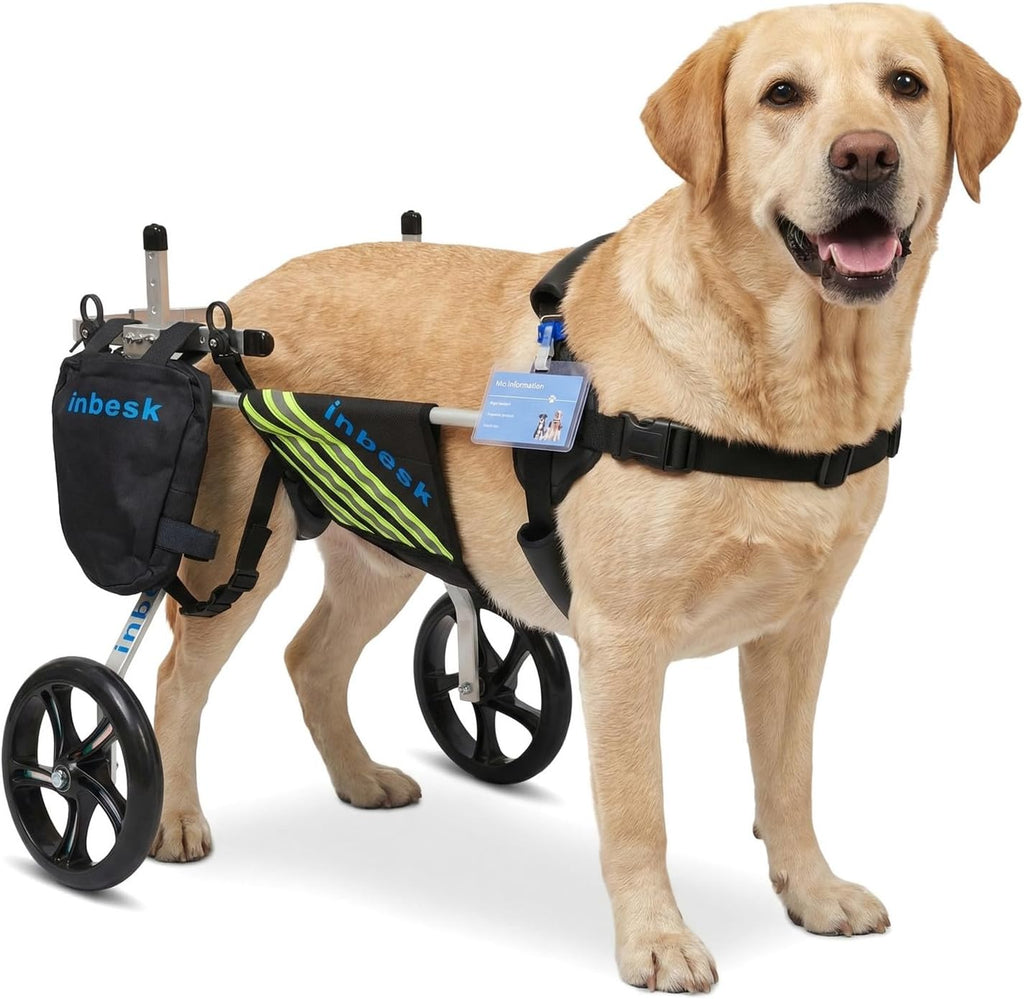 dog wheelchair for back legs, lightweight aluminum adjustable, main product view