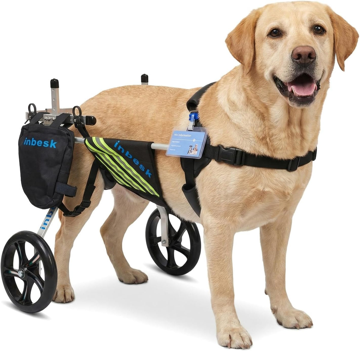 dog wheelchair for back legs, lightweight aluminum adjustable, main product view