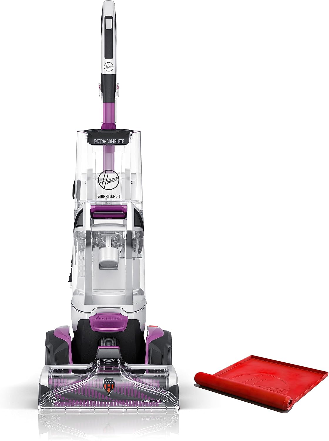 hoover smartwash automatic carpet cleaner spot chaser stain shown in use