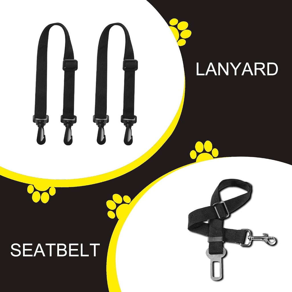 femuar dog car seat cover, waterproof nonslip pet, package contents