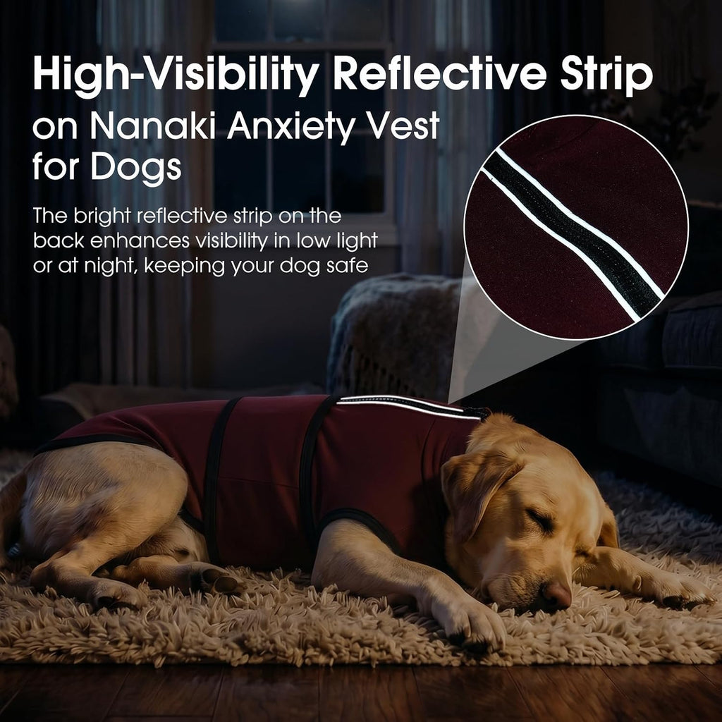 nanaki skin-friendly anxiety vest jacket for dogs from, package contents