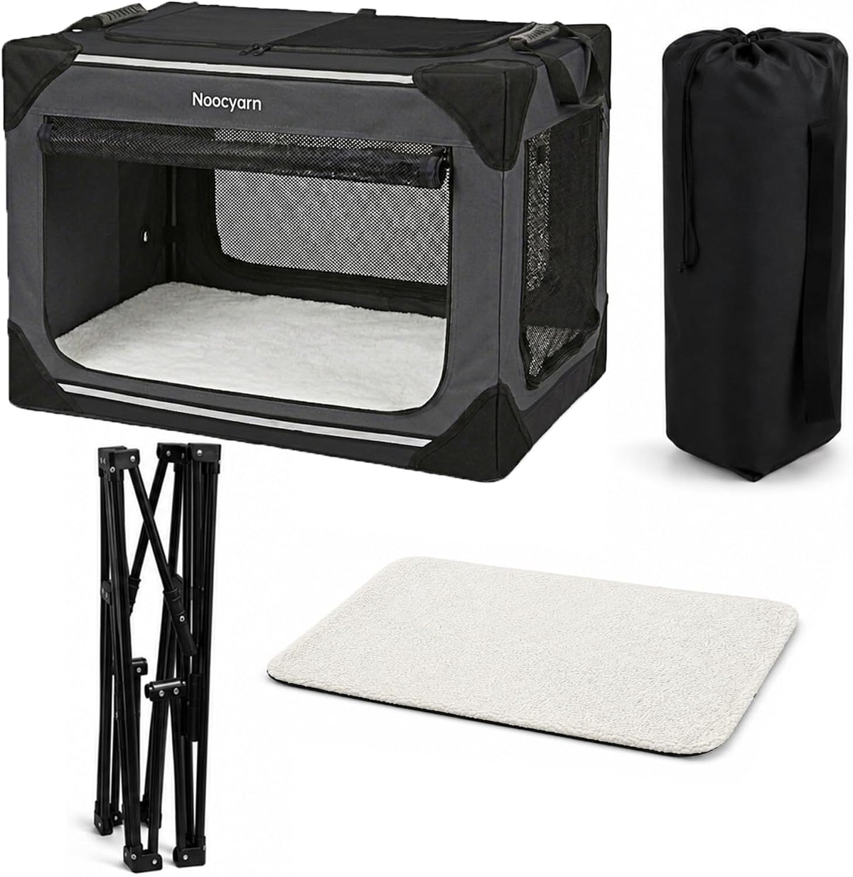 collapsible dog crate for extra large dogs 42, view 9