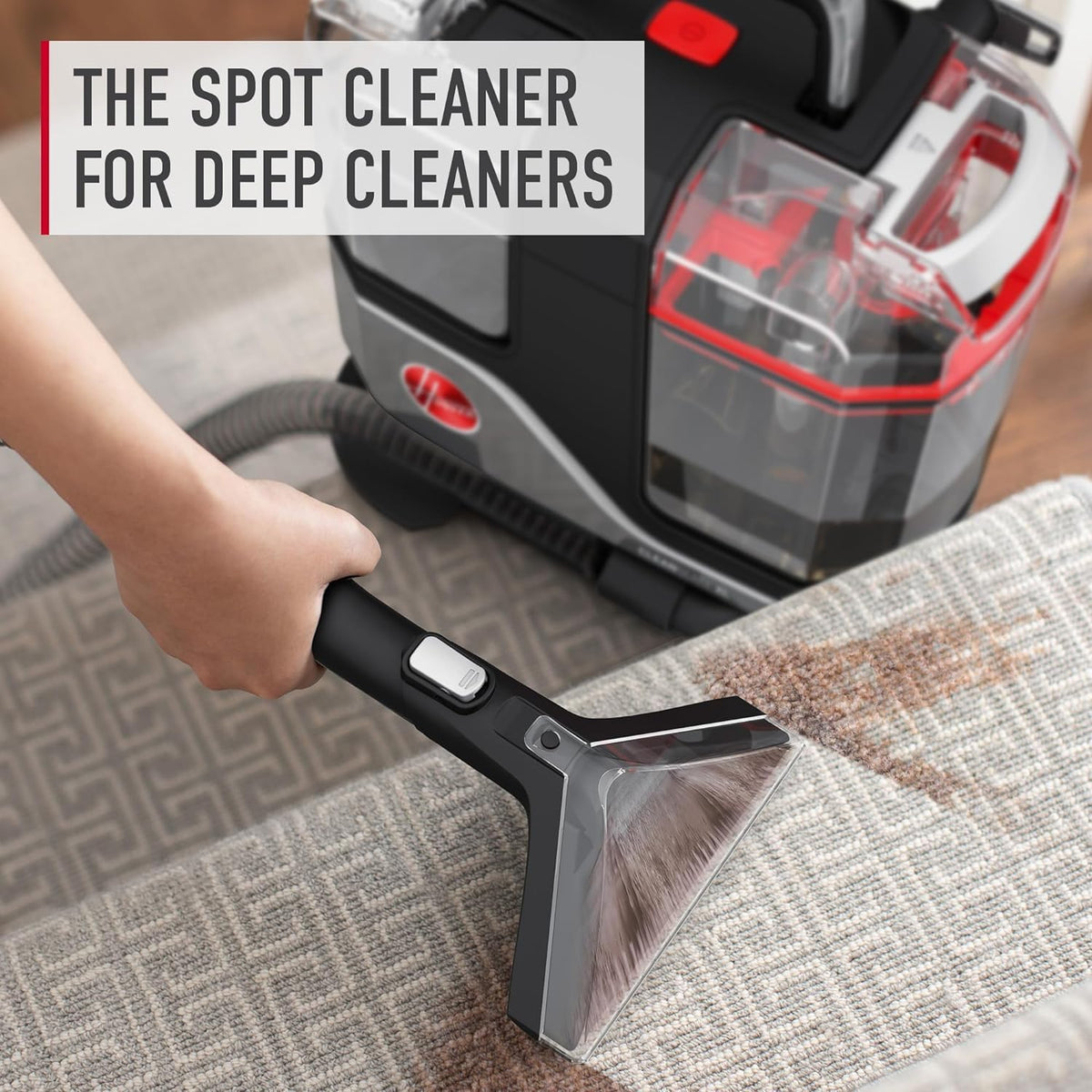 hoover cleanslate xl deep cleaning spot cleaner, fh15000v, close-up detail
