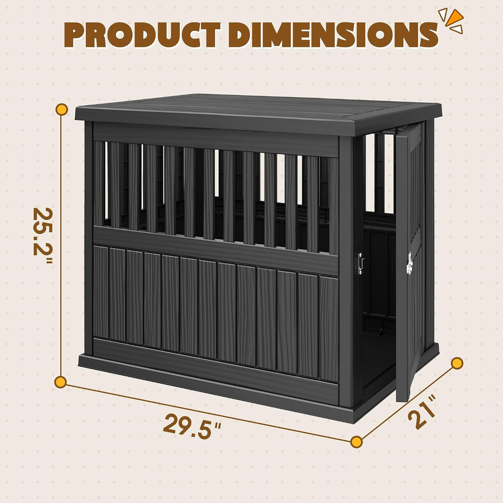 bifanuo dog house 30-inch dog crate furniture, heavy, package contents