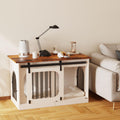 xl dog crate furniture,39.4" decorative dog kennel with, main product view
