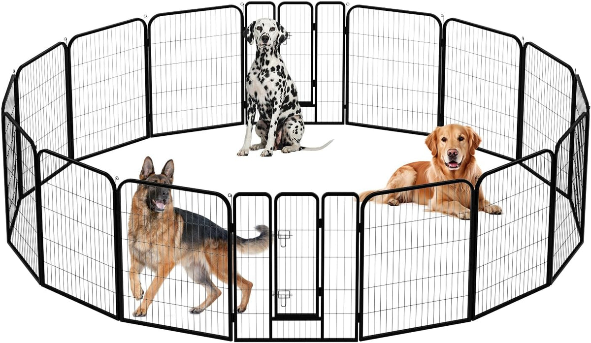 fdw dog playpen dog pen 16 panels 40, main product view
