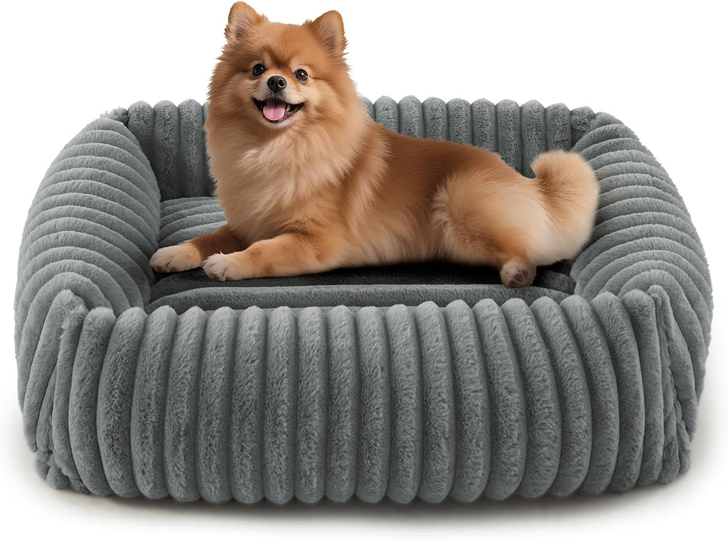 furtime dog bed for small medium dog, washable, main product view