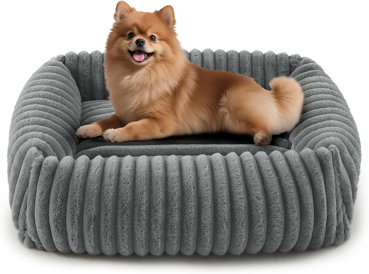 furtime dog bed for small medium dog, washable, main product view