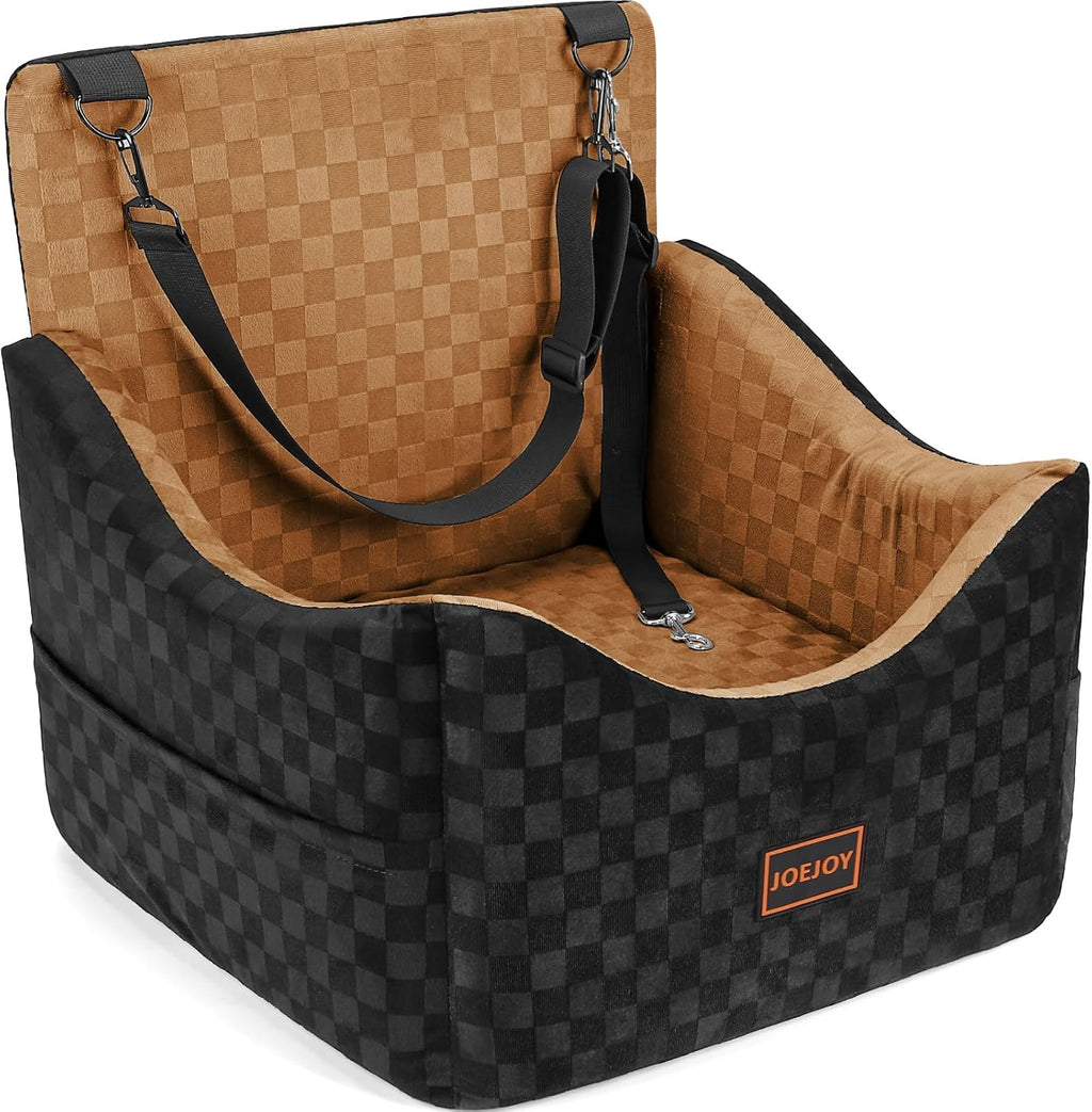 joejoy elevated dog car seat for small/medium dogs, main product view