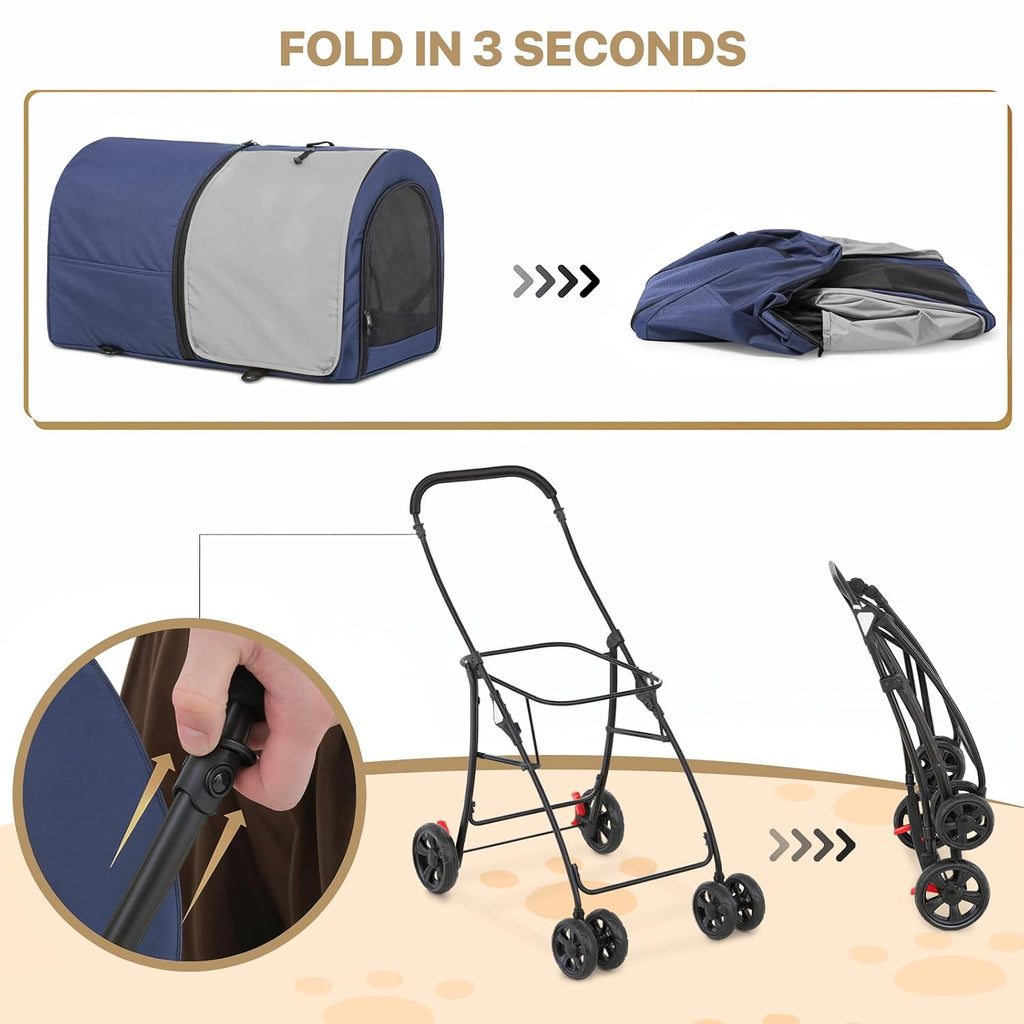 monibloom double dog stroller for small and medium, view 10