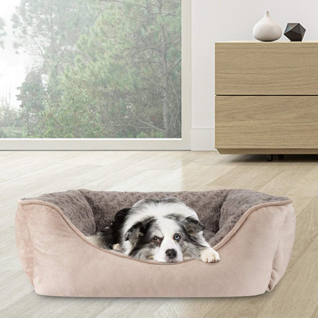 joejoy rectangle dog bed for large medium small, package contents