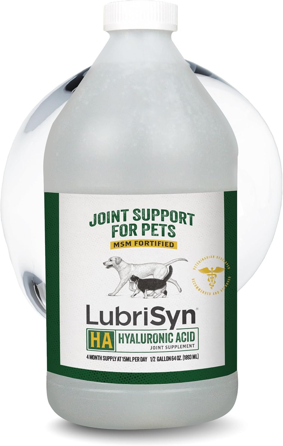 lubrisyn ha hip & joint supplement plus msm, main product view