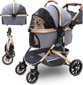 pettingzoo dog stroller, aluminum frame, removable carrier, 60, main product view