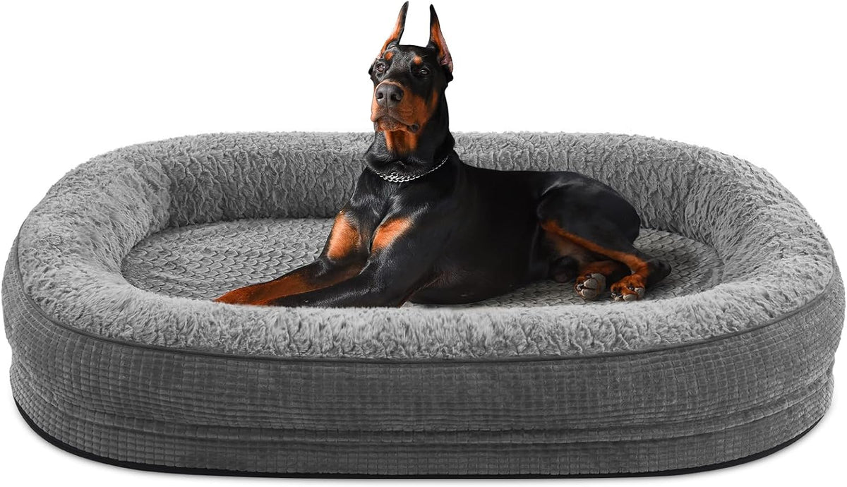 joejoy xxl orthopedic dog bed for large dogs, main product view