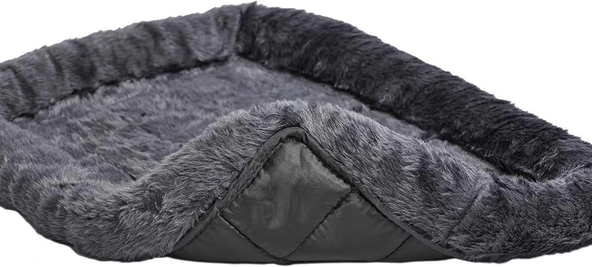 midwest homes for pets quiettime dog bed shown in use