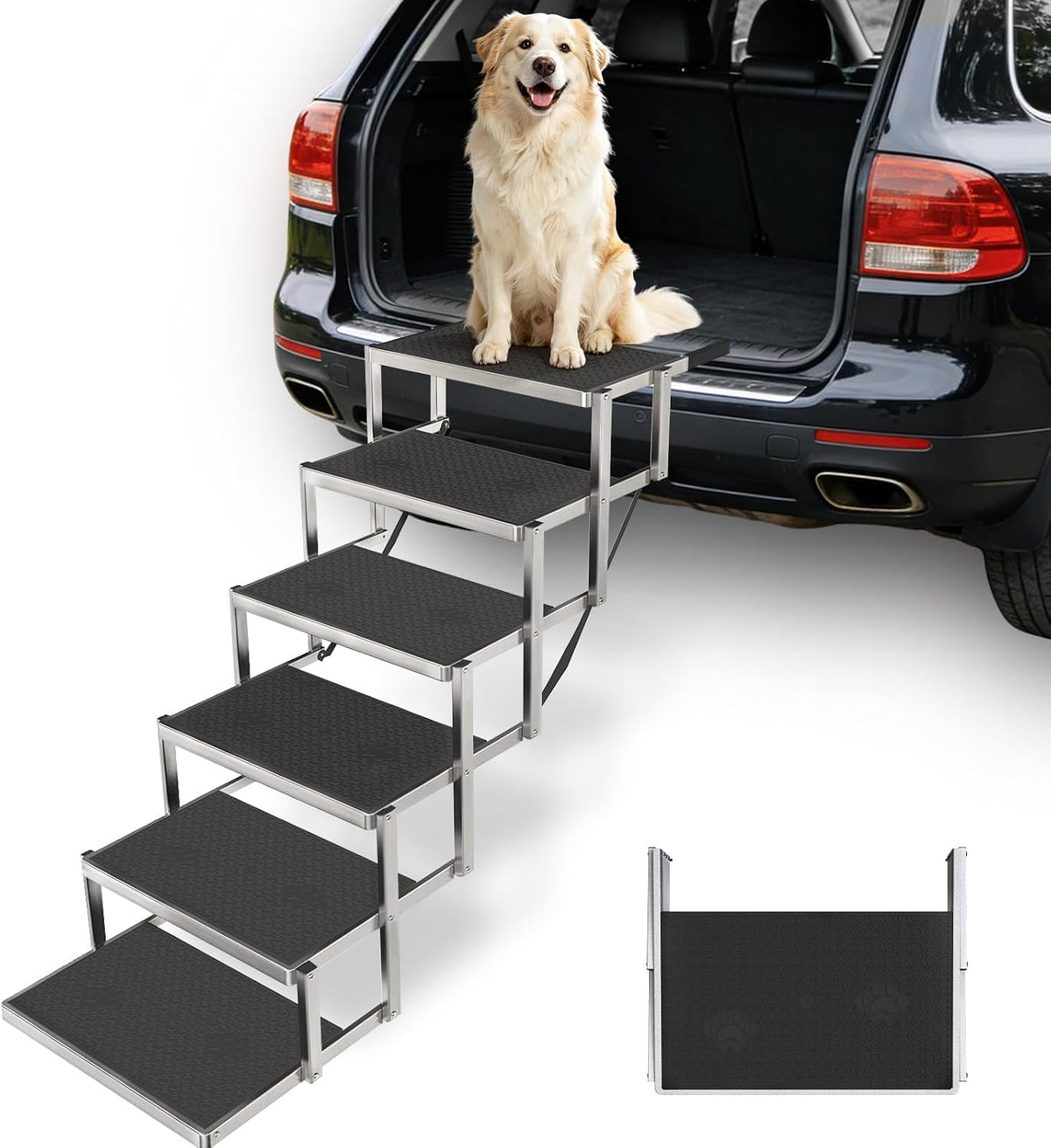 dog steps for car & suv – 6-step, main product view