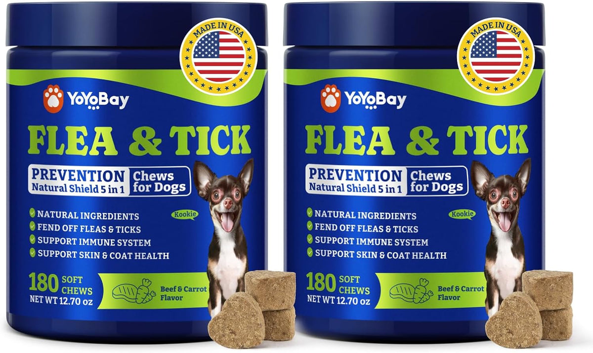 flea & tick prevention for dogs chewables,oral flea, main product view