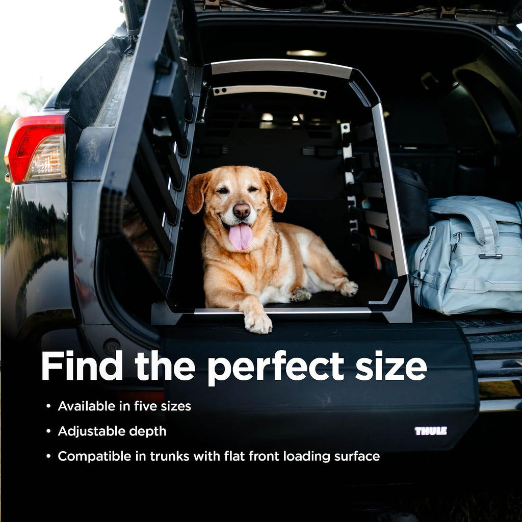 thule allax dog crate xl, close-up detail