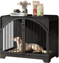 40" farmhouse dog crate furniture for large/medium dogs, main product view