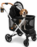 dog stroller for medium and small dogs, lightweight, main product view
