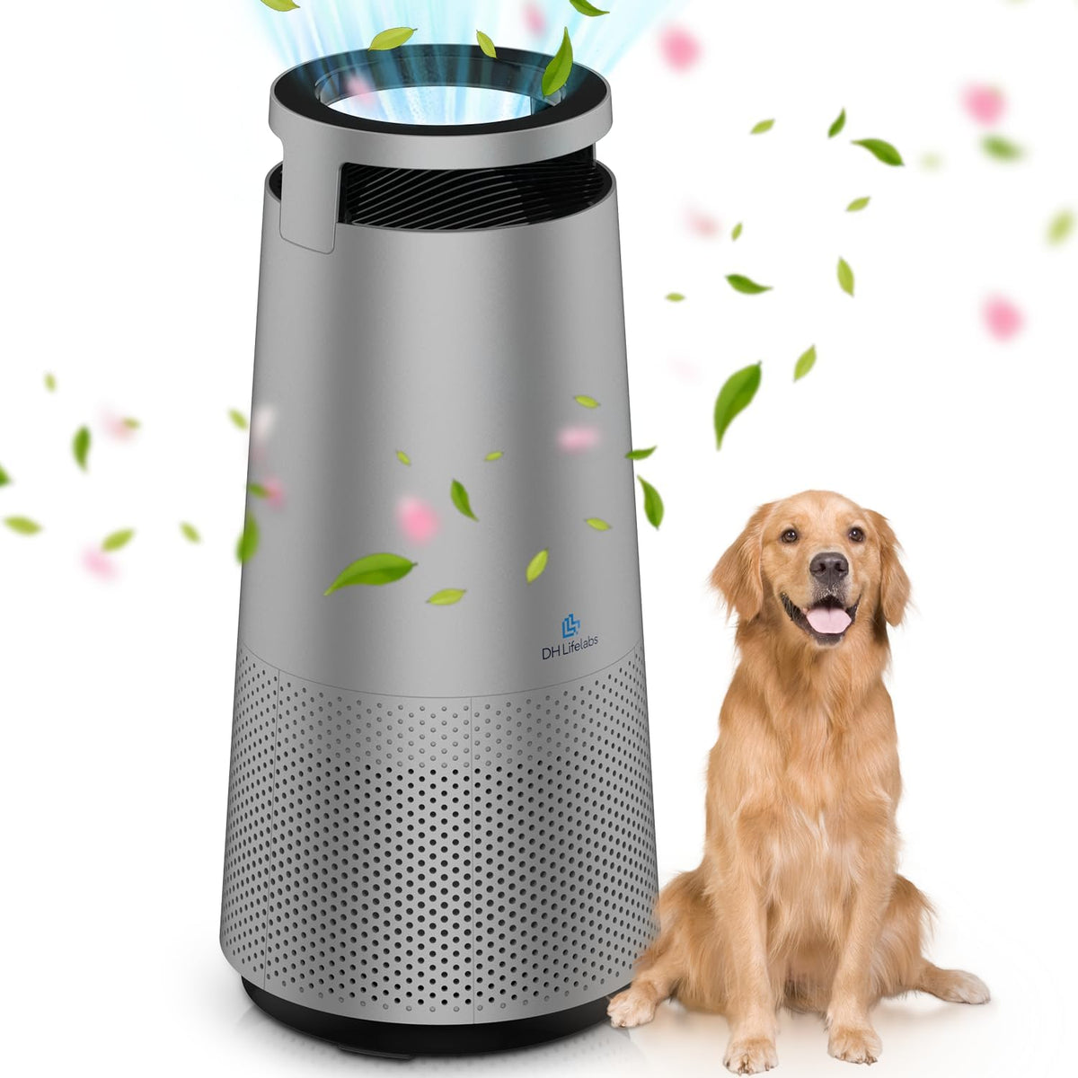 dh lifelabs air purifier for home, h13 hepa, main product view