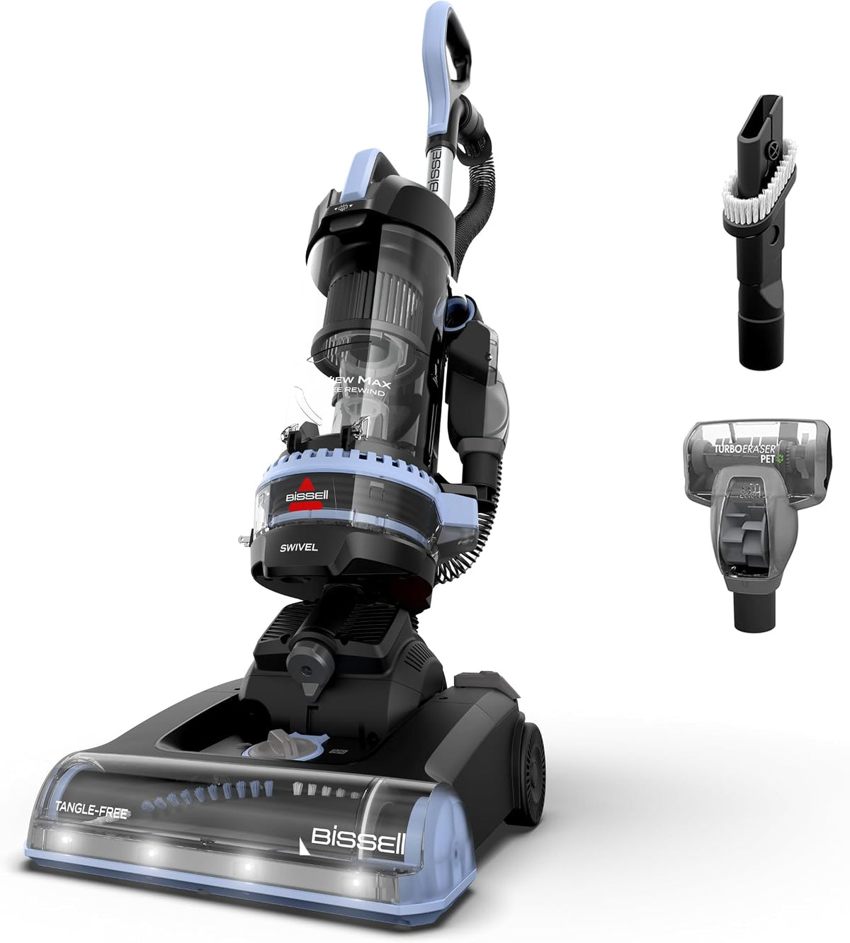 bissell cleanview max tangle-free rewind pet vacuum, 4073l, main product view