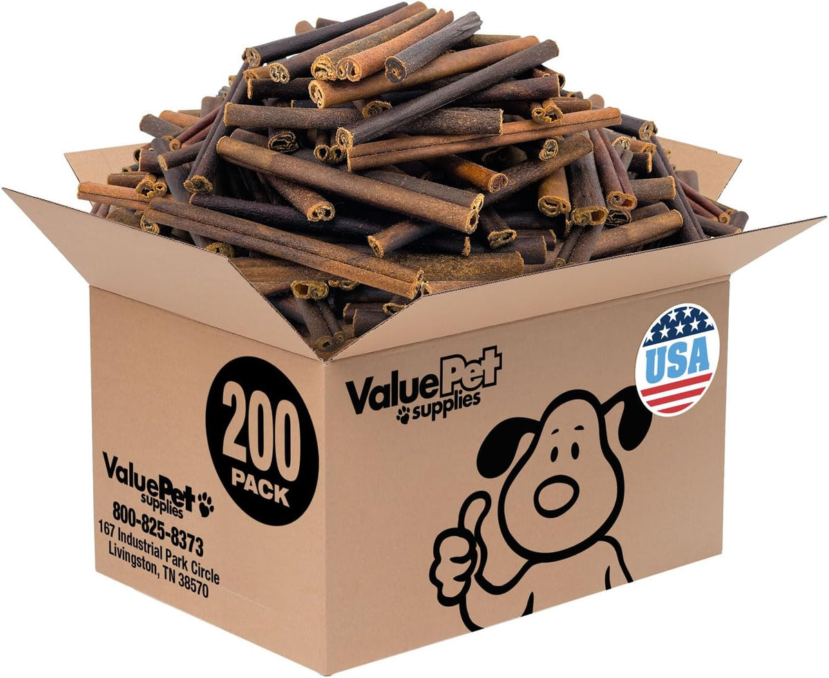 valuebull usa beef collagen sticks for dogs, 6, main product view