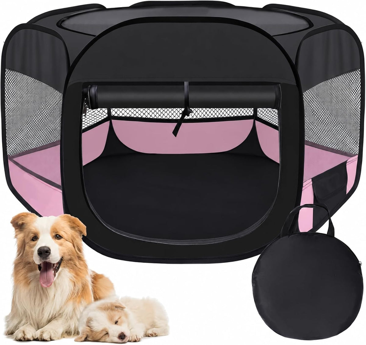 dog cat playpen, pet puppy playpen, puppy dog, main product view