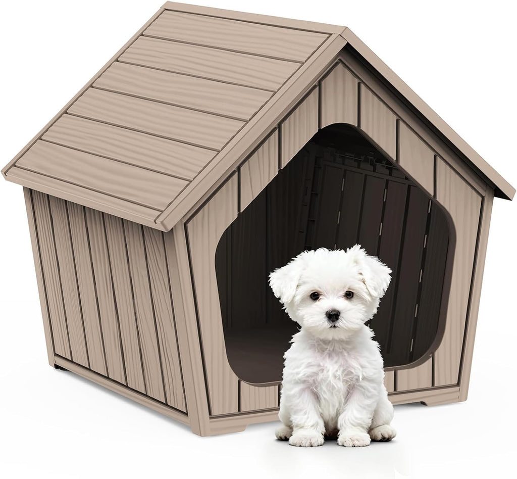 dog house indoor outdoor puppy kennel animal shelter, main product view