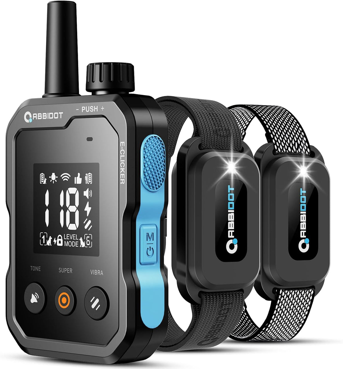 abbidot shock collar for dogs (5-120 lbs)-4500 ft, main product view