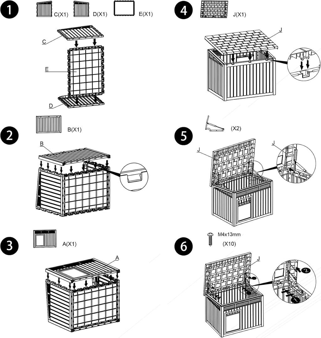 dog house indoor outdoor, waterproof dog house for, front angle view