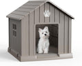 vixzen dog house outdoor, 31 inches weatherproof resin, main product view